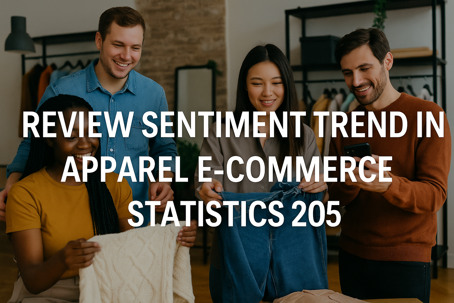 Review sentiment trend in apparel e-commerce statistics