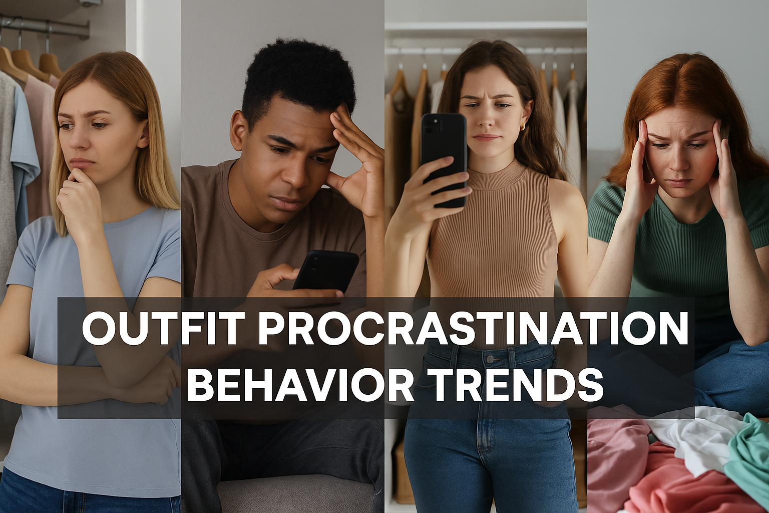OUTFIT PROCRASTINATION BEHAVIOR TRENDS 