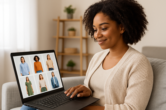 Visual consistency in product grid statistics