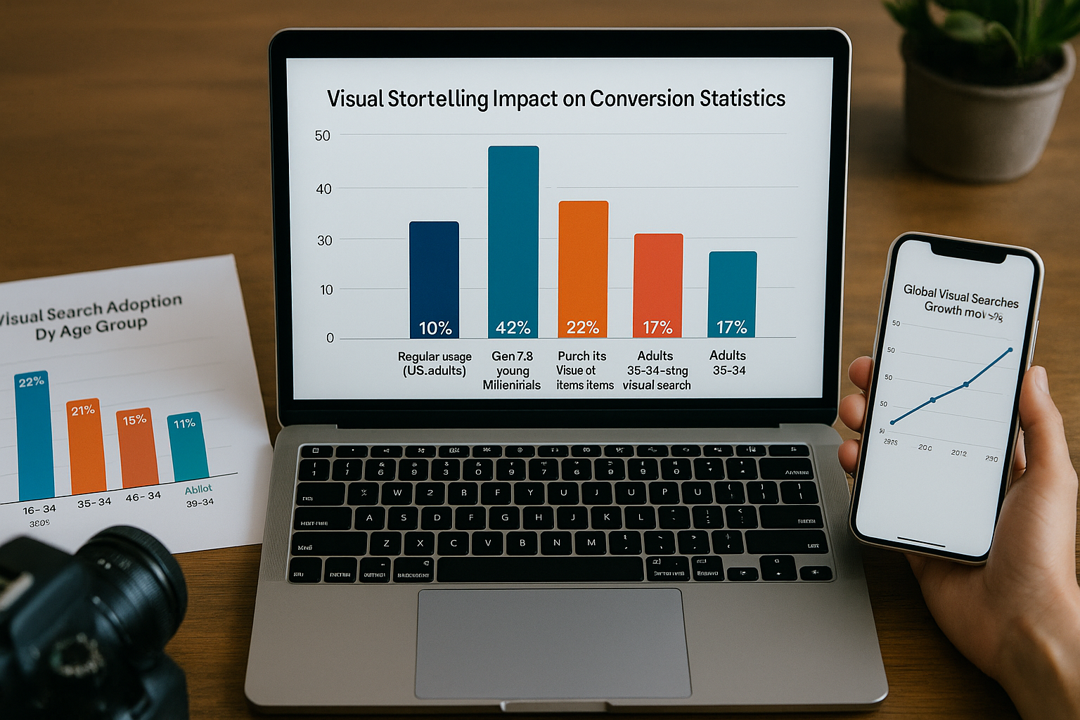 Visual Storytelling Impact on Conversion Statistics