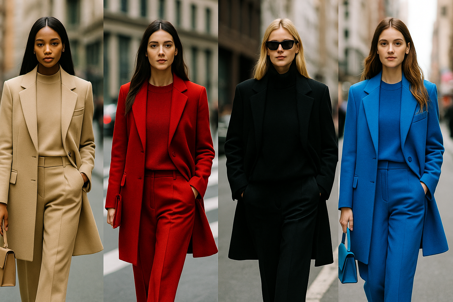 Monochromatic outfit trend statistics