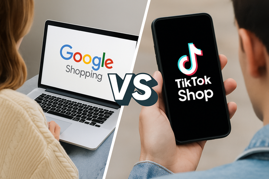 Google Shopping vs TikTok shop statistics