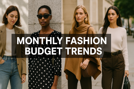 Monthly Fashion Budget Trends