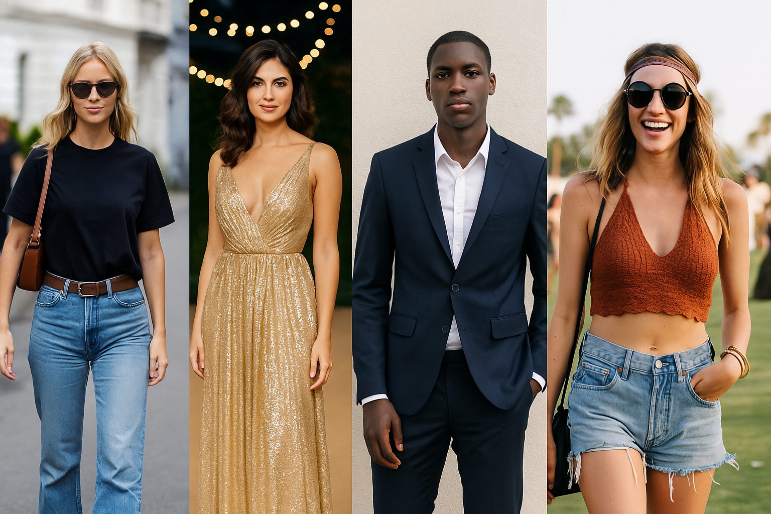 Most shared outfit types statistics