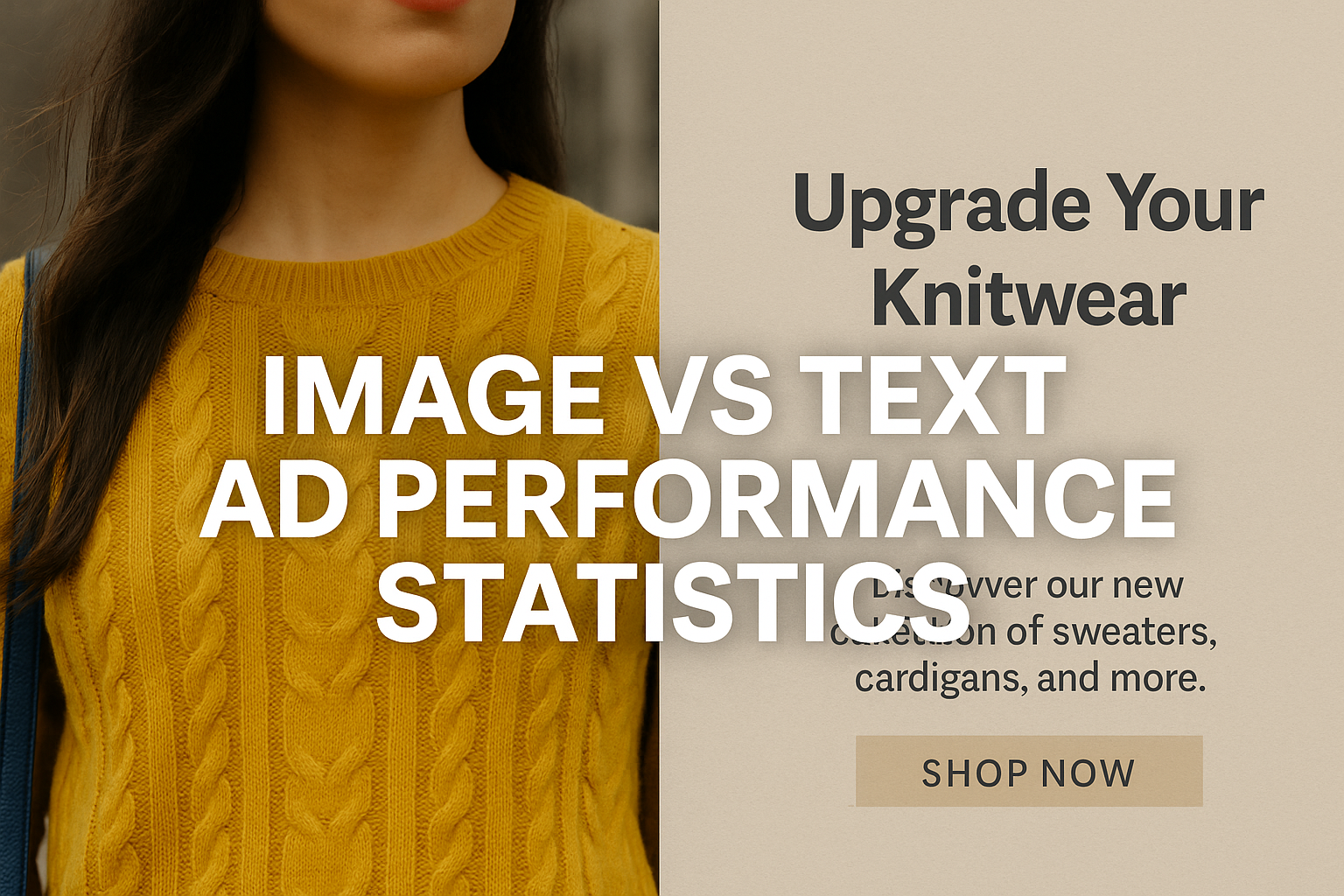 IMAGE VS TEXT AD PERFORMANCE STATISTICS 