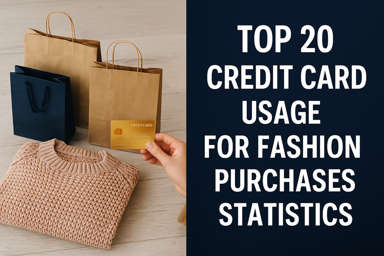Credit card usage for fashion purchases statistics