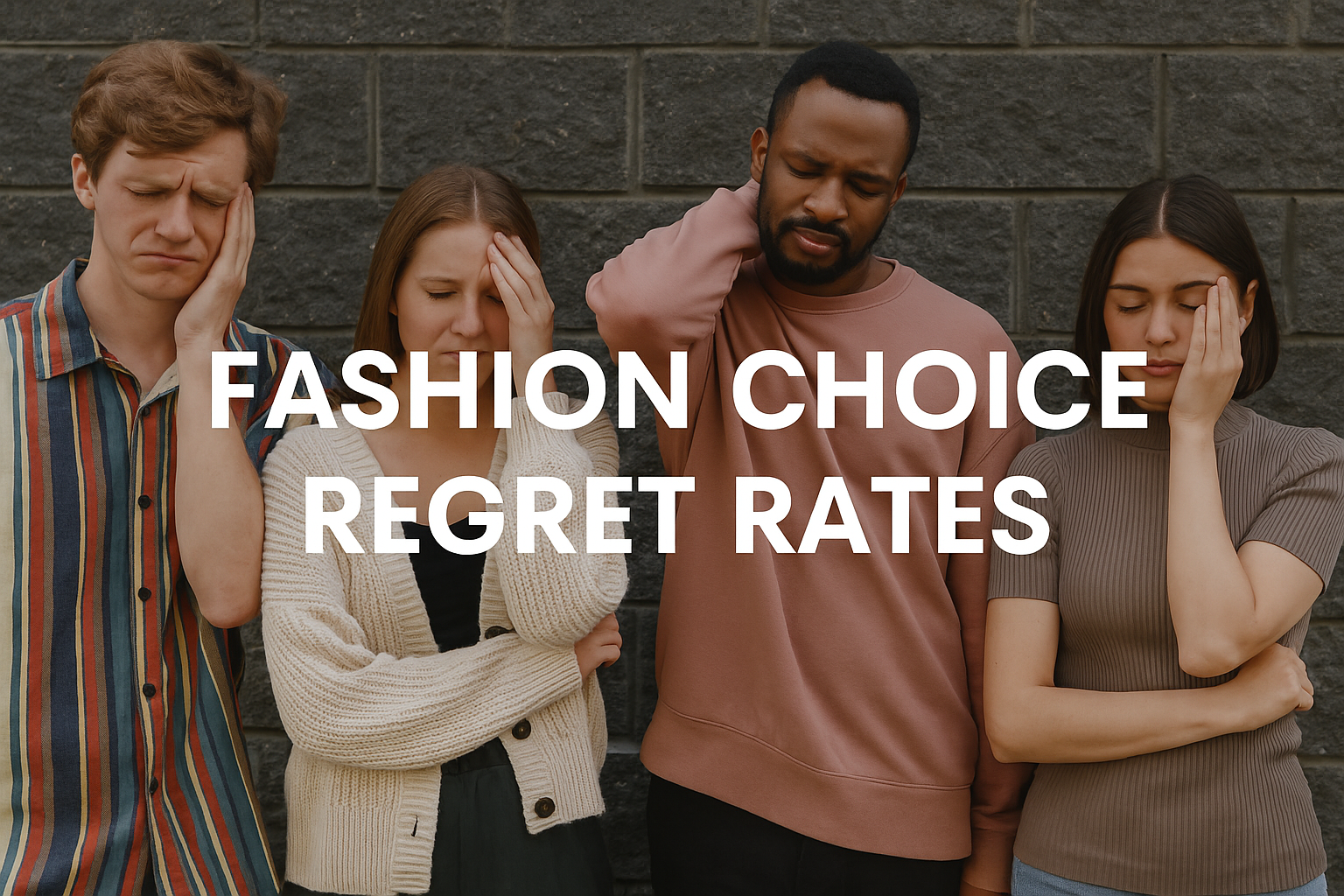 Fashion Choice Regret Rates