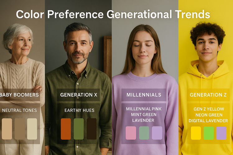 TOP 20 COLOR PREFERENCE GENERATIONAL TRENDS 2025 – best colorful socks