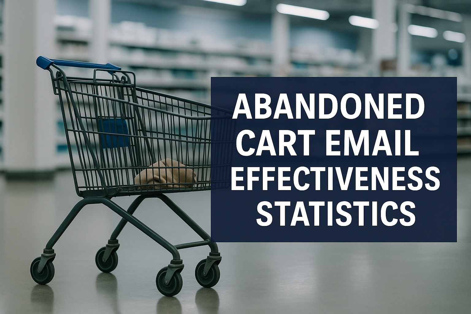 Abandoned cart email effectiveness statistics