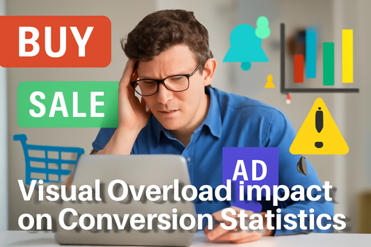 Visual Overload Impact on Conversion Statistics