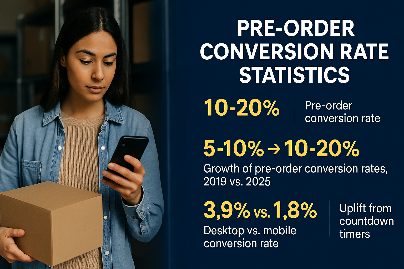 TOP 20 PRE-ORDER CONVERSION RATE STATISTICS 2025 – best colorful socks
