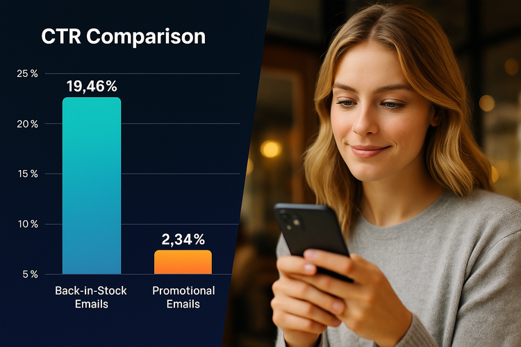 Out-of-Stock Replenishment Email CTR Statistics
