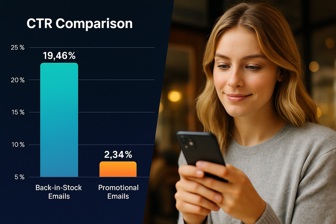 Out-of-Stock Replenishment Email CTR Statistics