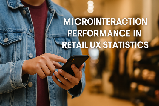Microinteraction Performance In Retail UX Statistics 
