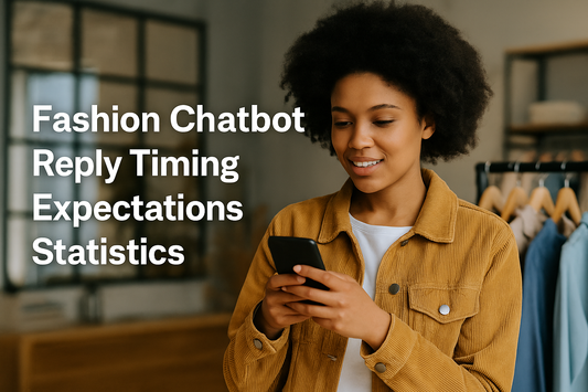 Fashion Chatbot Reply Timing Expectations Statistics