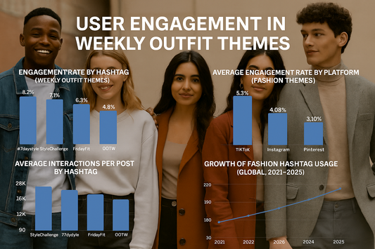 User Engagement in Weekly Outfit Themes Statistics