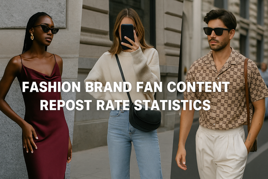 Fashion Brand Fan Content Repost Rate Statistics
