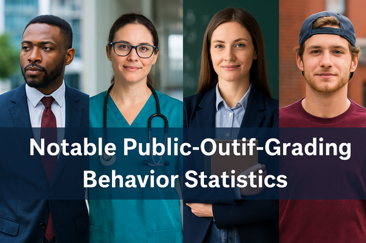 Notable Public-Outfit-Grading Behavior Statistics