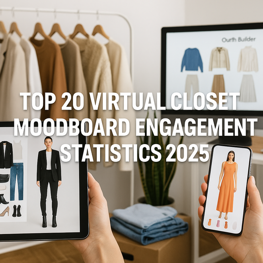 Virtual Closet Moodboard Engagement Statistics