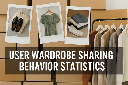User Wardrobe Sharing Behavior Statistics 