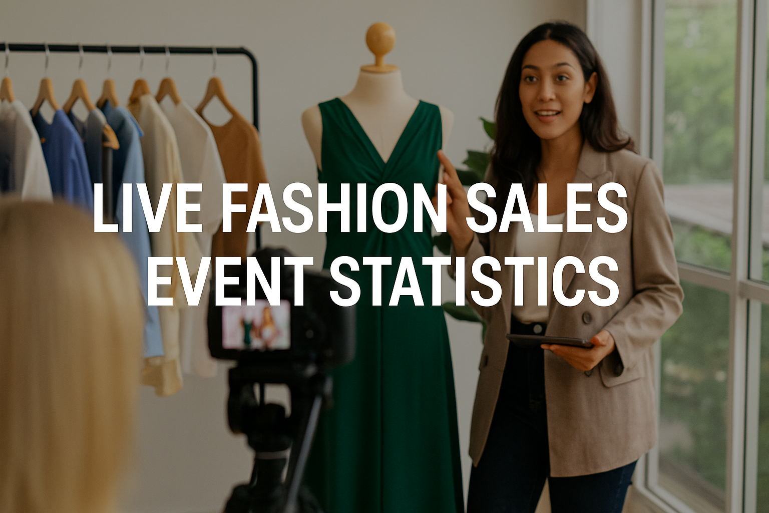 Live Fashion Sales Event Statistics