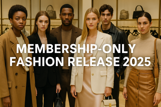  MEMBERSHIP-ONLY FASHION RELEASE STATISTICSCS 