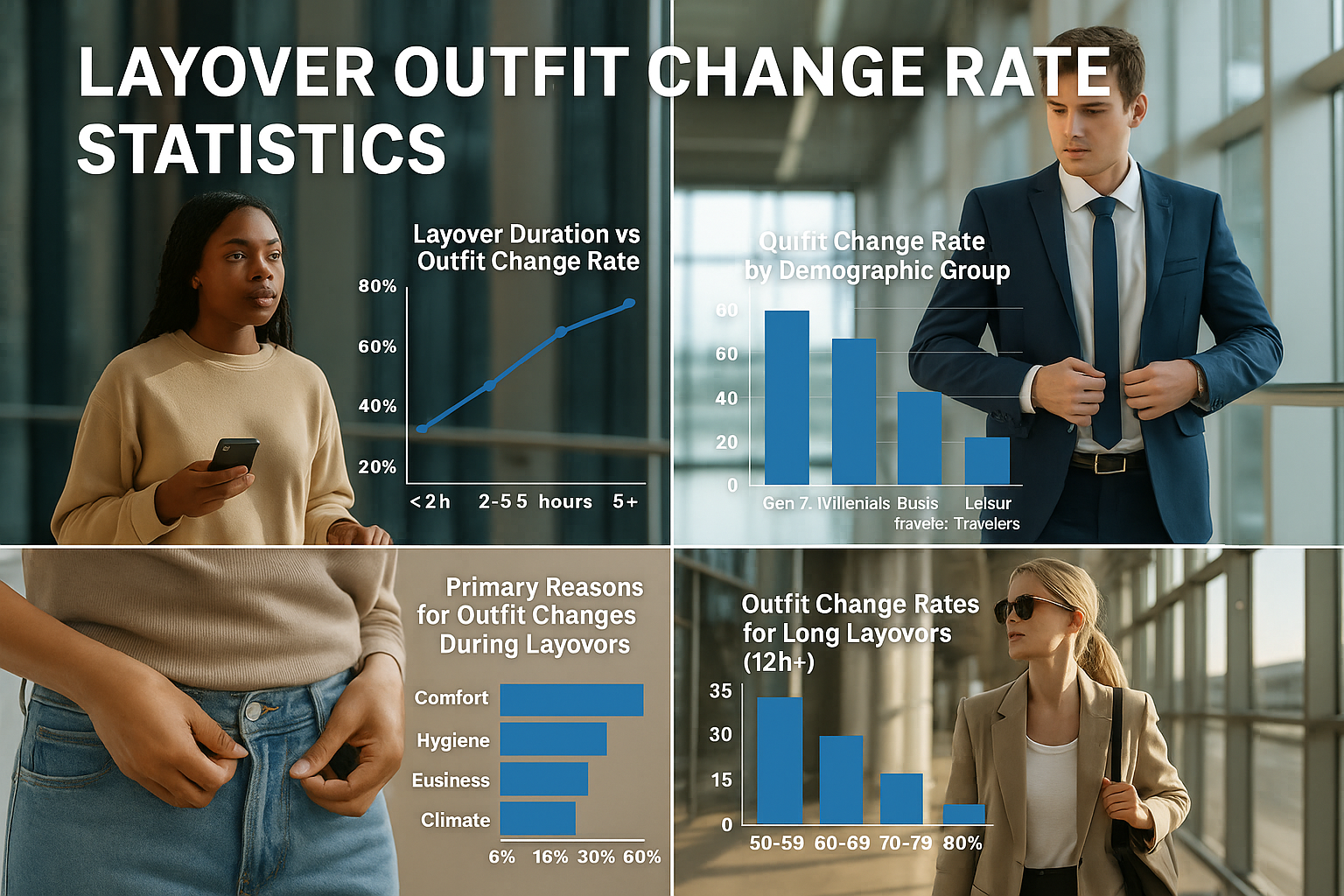 Layover Outfit Change Rate Statistics