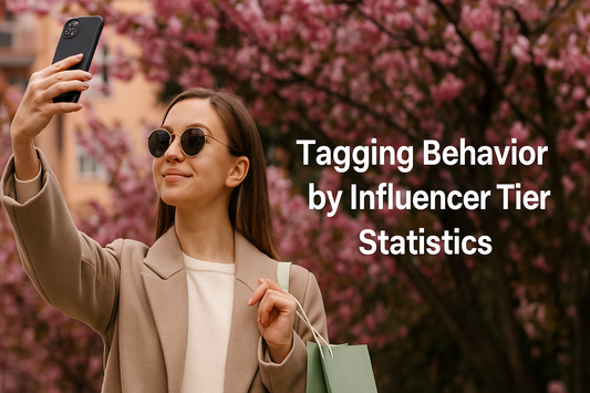 Tagging Behavior by Influencer Tier Statistics 