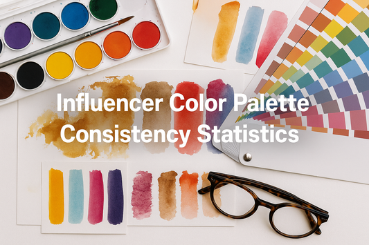 Influencer Color Palette Consistency Statistics