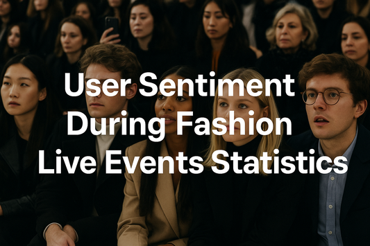 User Sentiment During Fashion Live Events Statistics