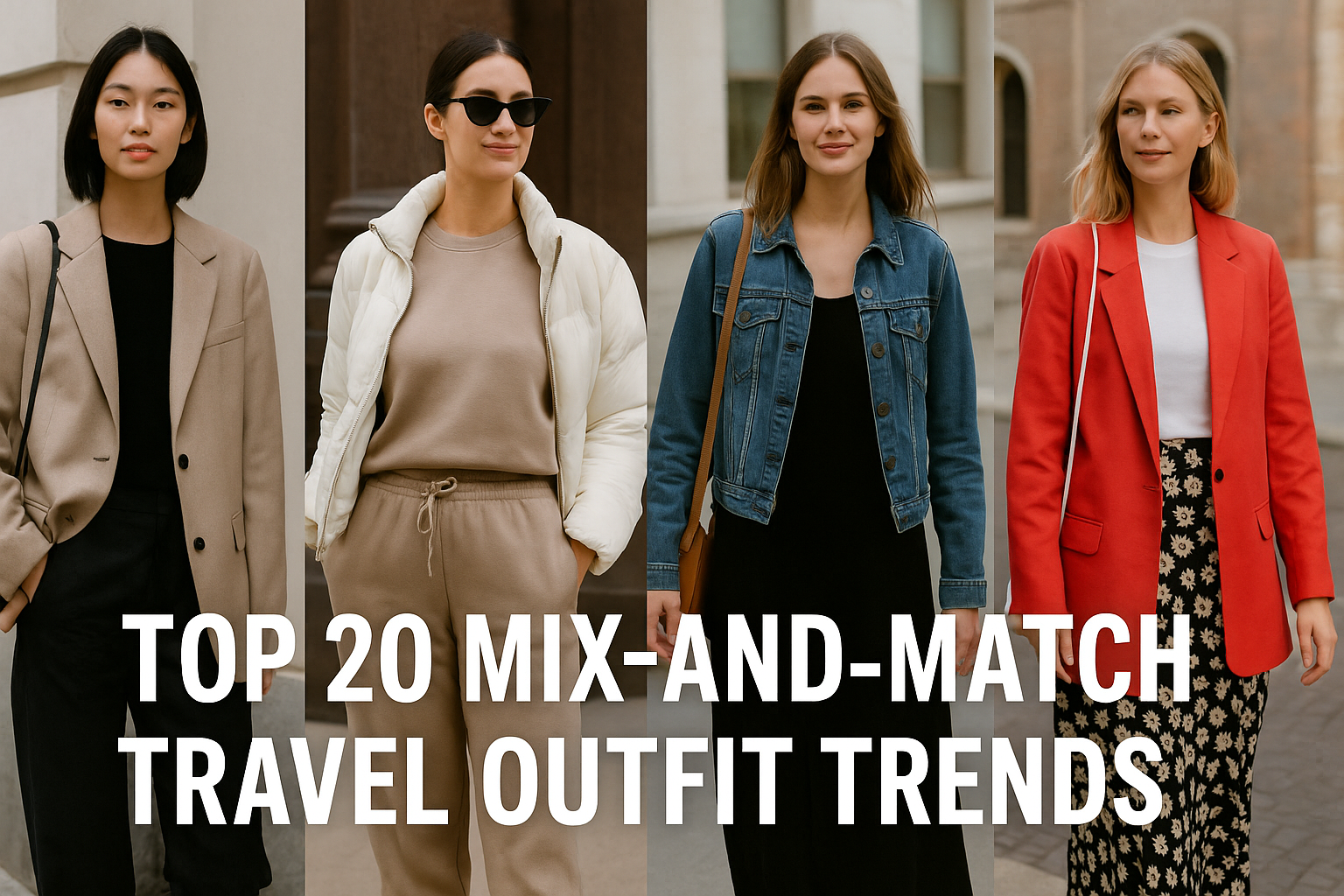 Mix-and-Match Travel Outfit Trends