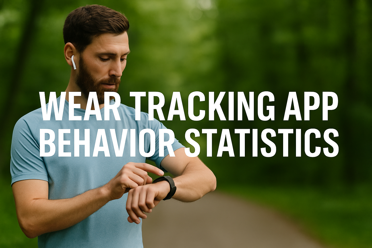 Wear Tracking App Behavior Statistics 