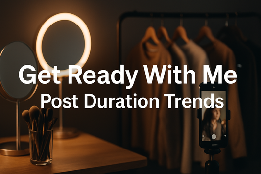 "Get Ready With Me" Post Duration Trends