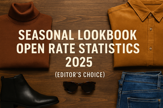 Seasonal lookbook open rate statistics