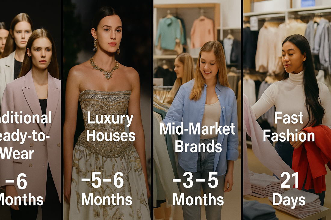 Runway-to-Retail Time Gap Statistics