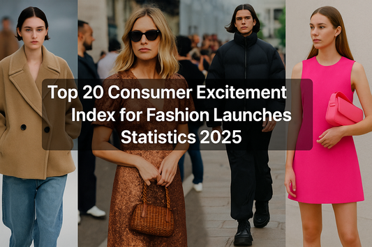 Consumer Excitement Index for Fashion Launches Statistics