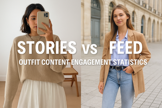Stories vs Feed Outfit Content Engagement Statistics