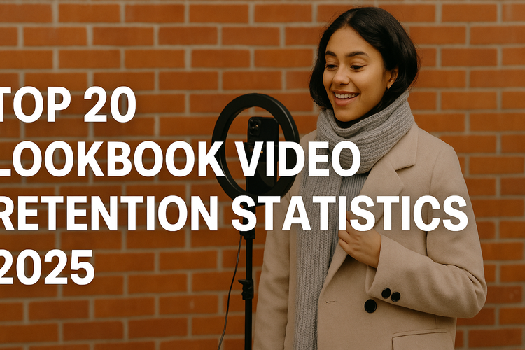 Lookbook video retention statistics