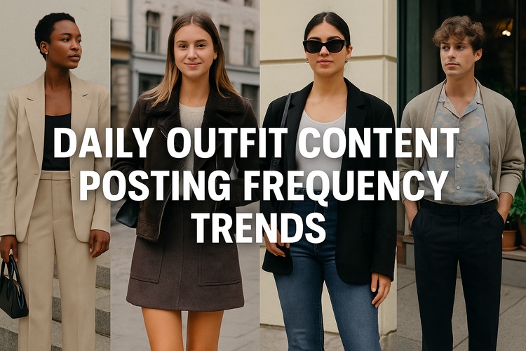 Daily Outfit Content Posting Frequency Trends 