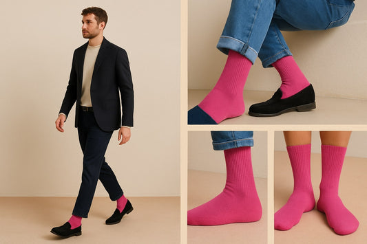 BEST PINK SOCKS (SOLID COLOR) FOR MEN 2025