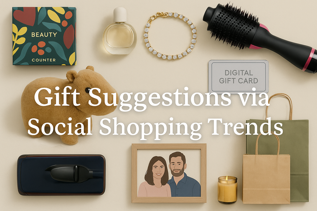   Gift Suggestion Via Social Shopping Trends 