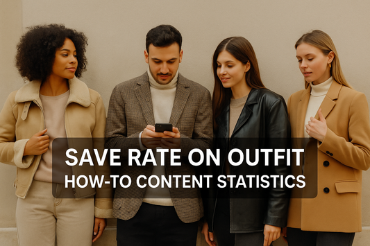 Save Rate on Outfit How-to Content Statistics
