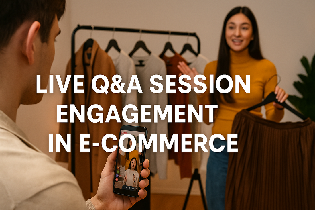 Live Q&amp;A Session Engagement In E-Commerce Statistic 