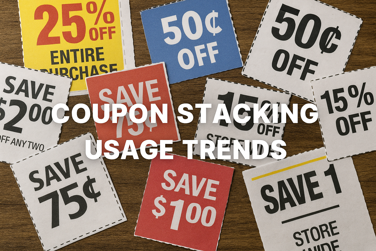 Coupon Stacking Usage Trends
