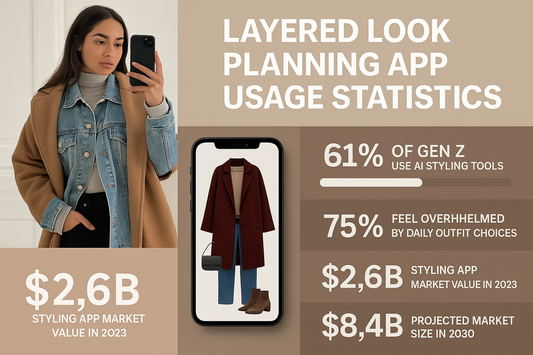 Layered Look Planning App Usage Statistics 