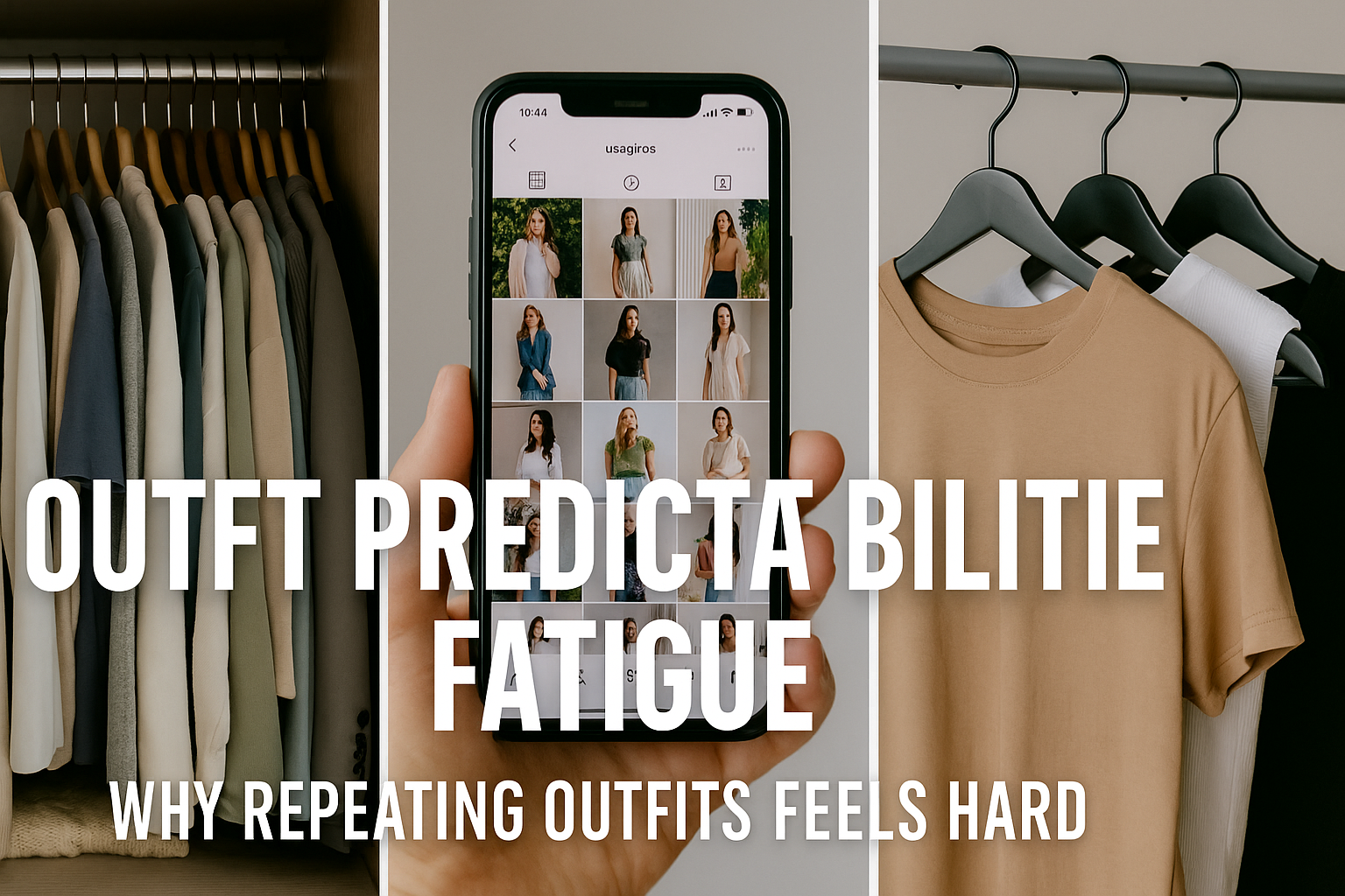 Outfit Predictability Fatigue Statistics