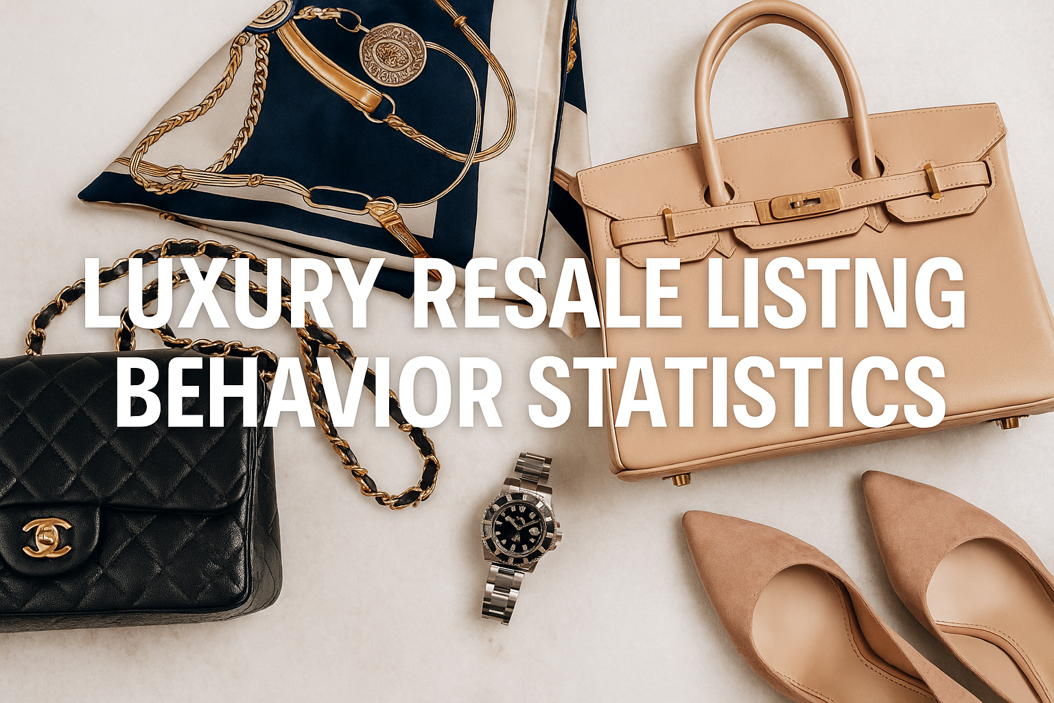 Luxury Resale Listing Behavior Statistics