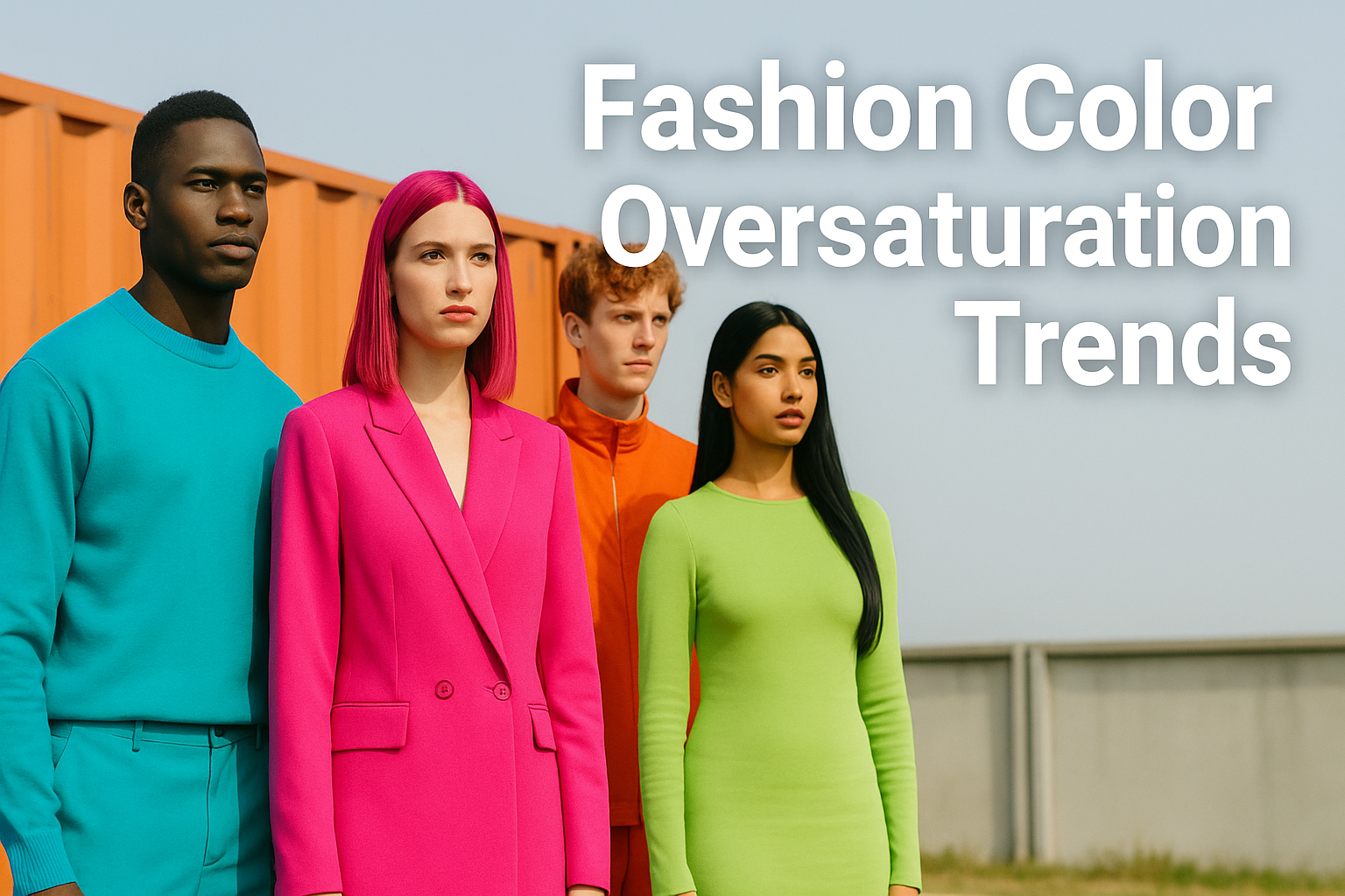 Fashion Color Oversaturation Trends