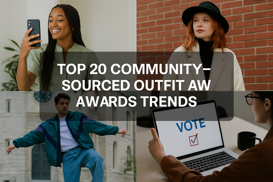 Community-Sourced Outfit Awards Trends 