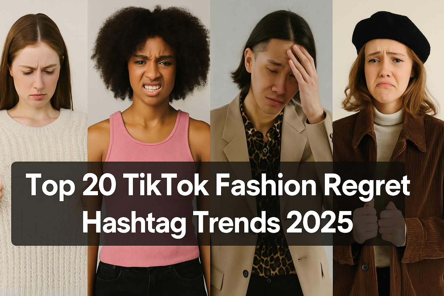 TikTok Fashion Regret Hashtag Trends